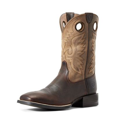 Ariat Sport Ranger Kahverengi / Bej Rengi Western Csizma Erkek (30750-132)